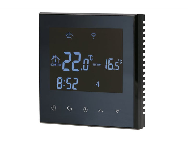 Aluzan Class B-3 WiFi, programmierbarer Raumthermostat zur Kesselschaltung, fernsteuerbar über Android- oder iOS-App