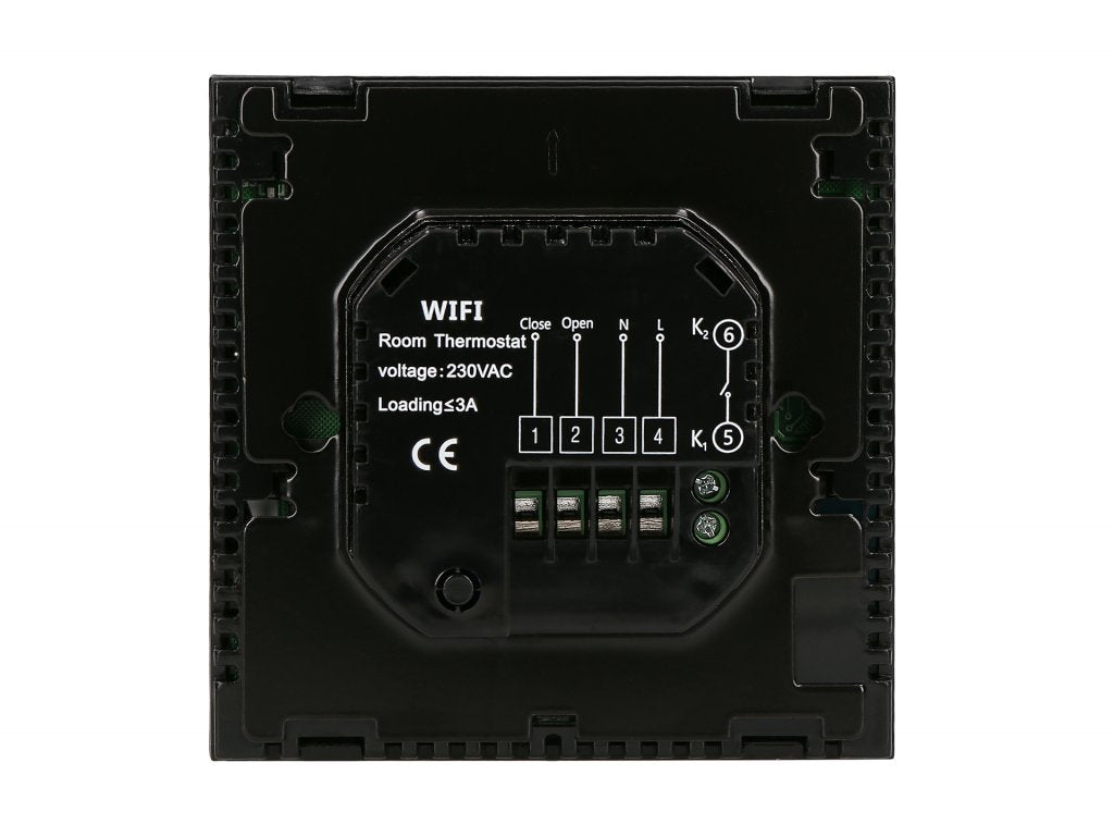 Aluzan Class B-3 WiFi, programmierbarer Raumthermostat zur Kesselschaltung, fernsteuerbar über Android- oder iOS-App