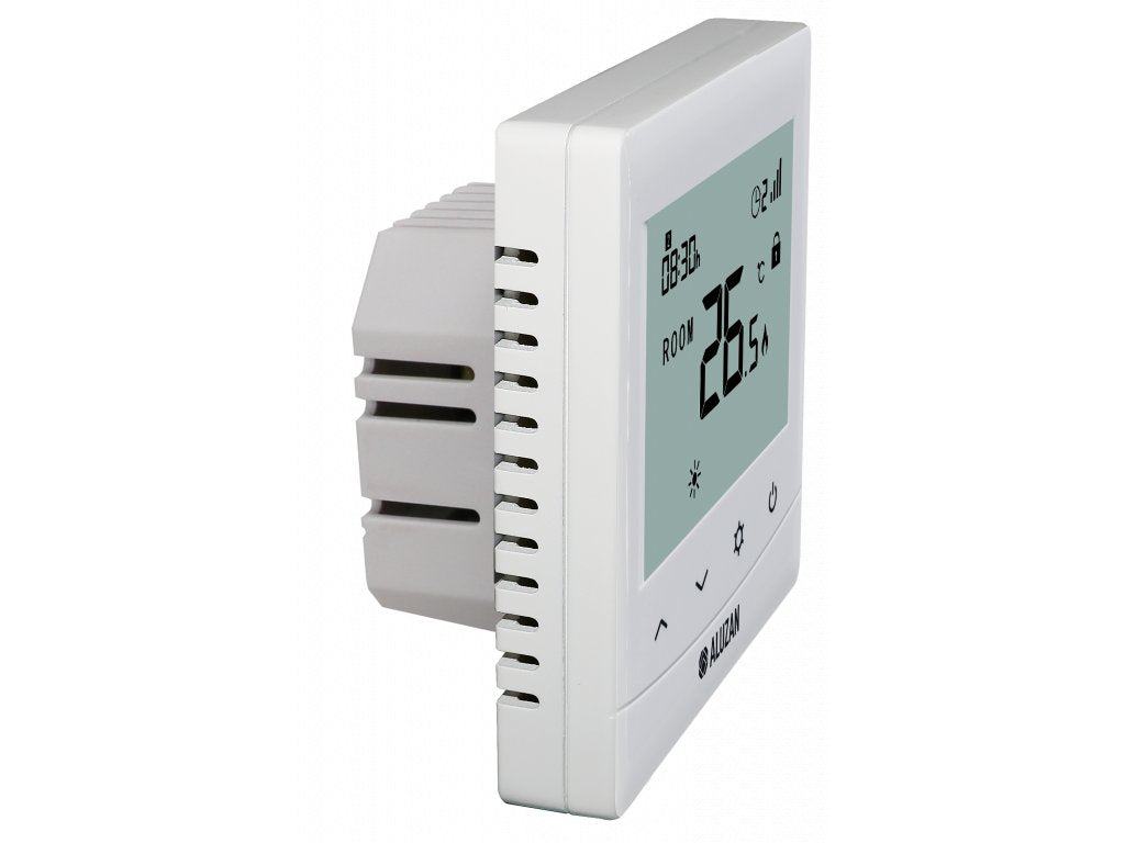 Aluzan EB-160 WiFi, programmierbarer Thermostat zur Steuerung von Heizkesseln und Elektroheizungen bis zu 16A